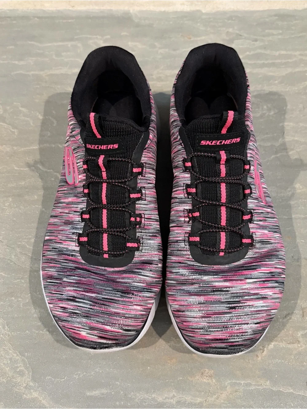 Skechers Sport Women's Sport Knit Sneakers Size 7 - Picture 2 of 7